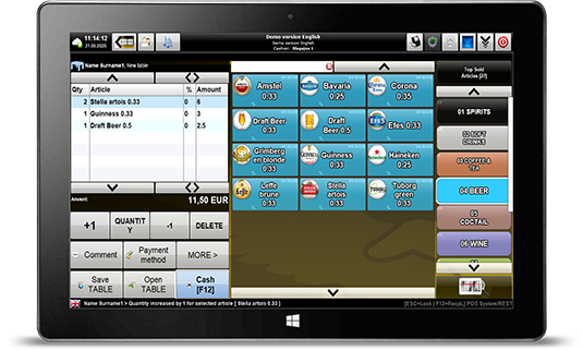 Sky Tablet application